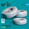 RESKIT RS72-0541 A-10 Thunderbolt II (weighted) wheels set (3D Printed) (1/72)